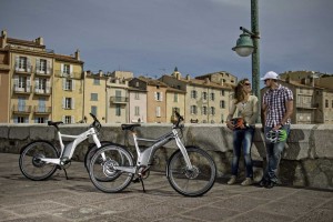 SMART Ebike und SL 63 AMG Fahrpräsentation in St Tropez