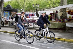 SMART Ebike und SL 63 AMG Fahrpräsentation in St Tropez